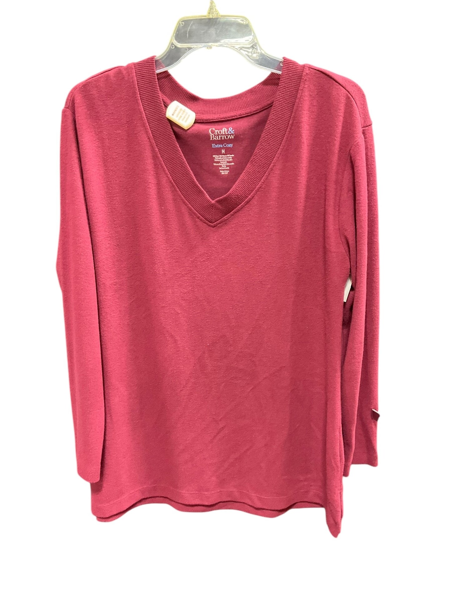 Top Long Sleeve By Croft And Barrow  Size: M