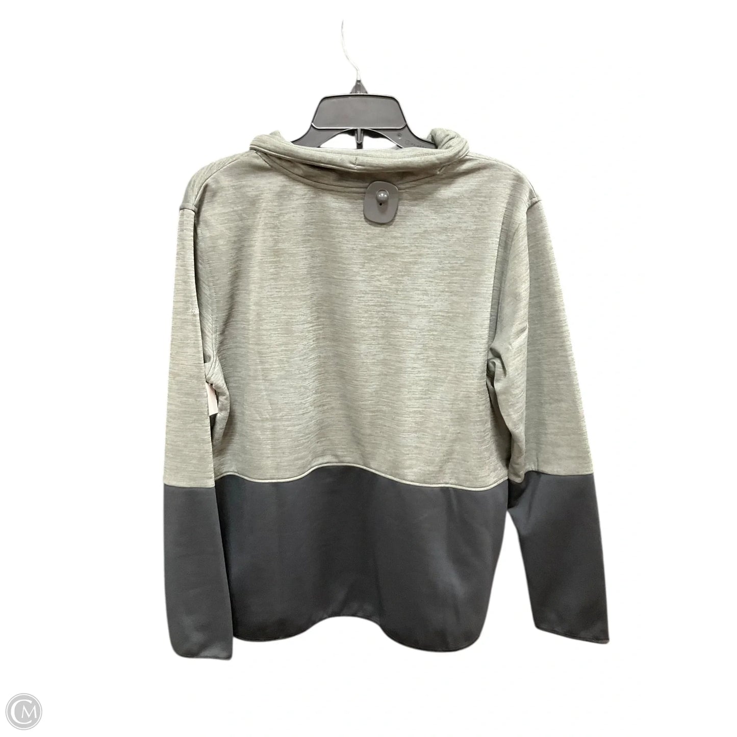 Athletic Sweatshirt Collar By Columbia In Black & Green, Size: Xl