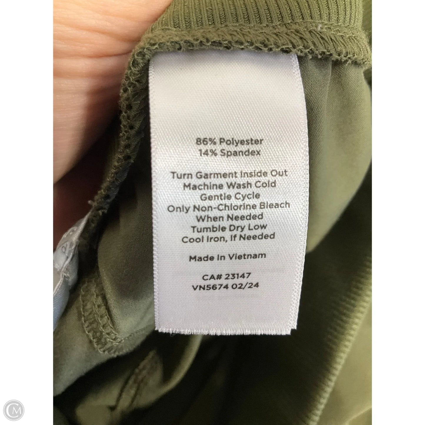 Athletic Pants By Talbots In Green, Size: S