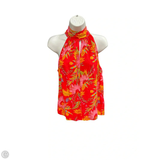 Top Sleeveless By Rachel Roy In Red & Yellow, Size: Xs