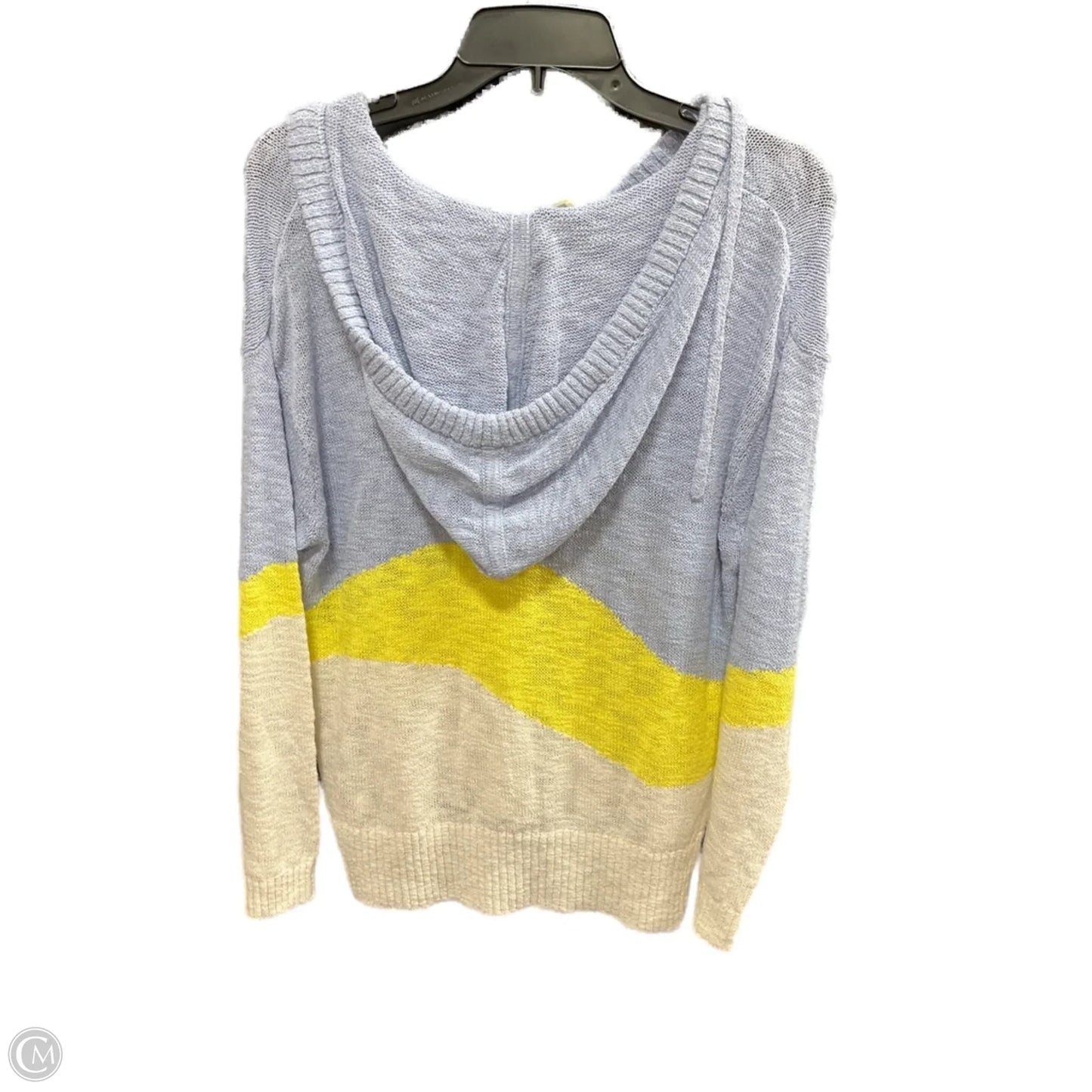 Sweater By Lou And Grey In Blue & Yellow, Size: Xs