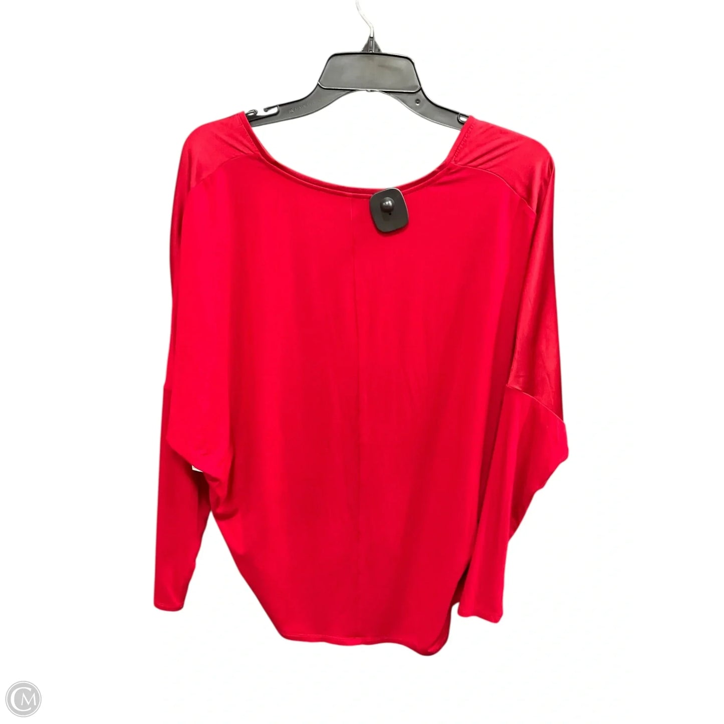Top Long Sleeve By White House Black Market In Red, Size: M