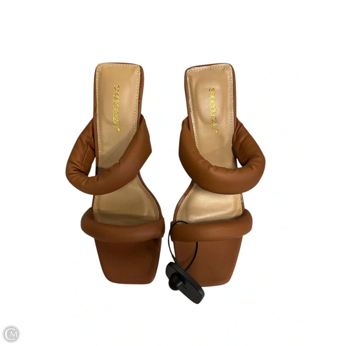 Sandals Heels Stiletto By Shoedazzle In Brown, Size: 8