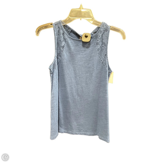Top Sleeveless By Chaps In Blue, Size: Xs