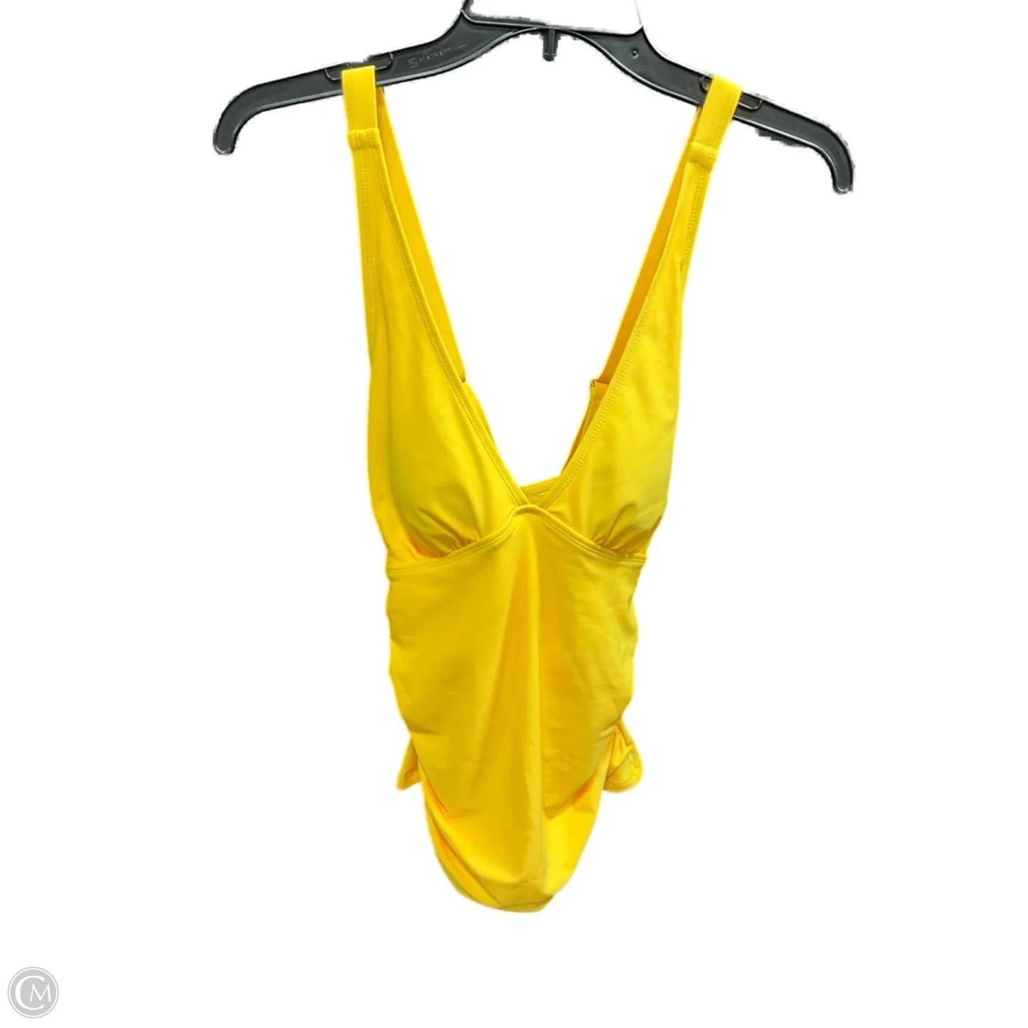 Swimsuit Top By Clothes Mentor In Yellow, Size: M