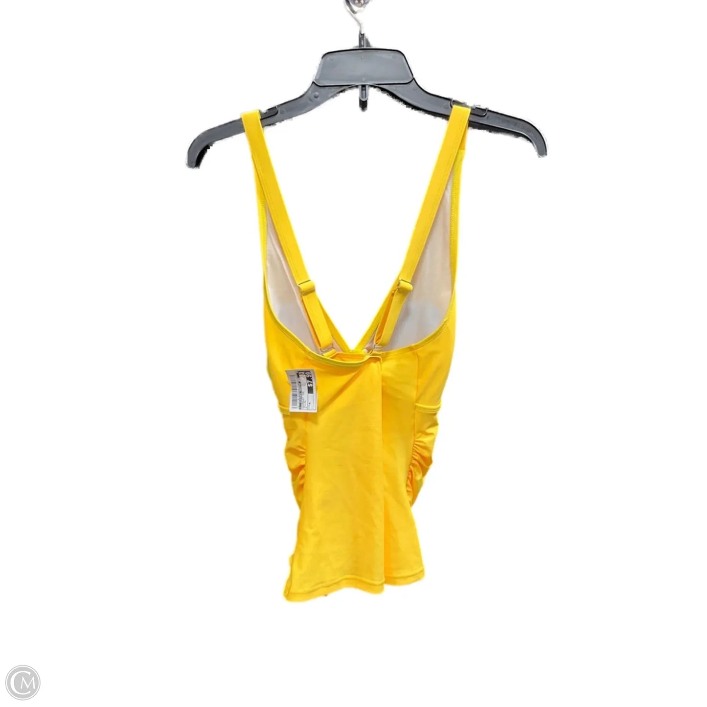 Swimsuit Top By Clothes Mentor In Yellow, Size: M