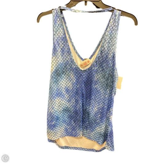 Swimsuit Top By Clothes Mentor In Blue, Size: Xl