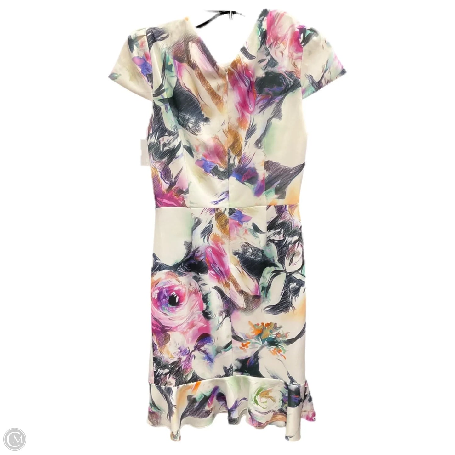 Dress Casual Midi By Betsey Johnson In Multi-colored, Size: 10