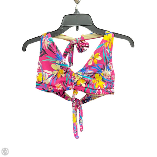 Swimsuit 2pc By Clothes Mentor In Pink, Size: L