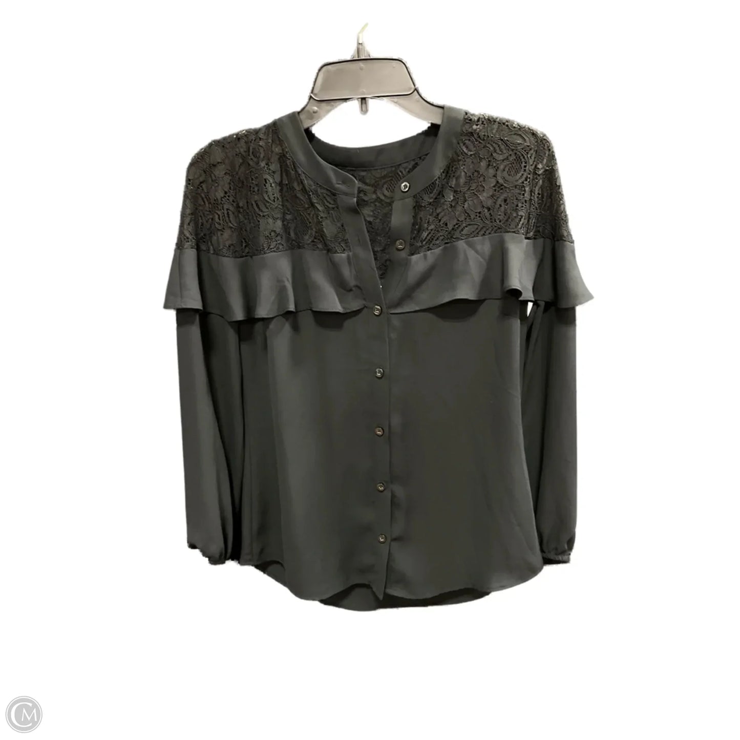 Blouse Long Sleeve By Soho Design Group In Black, Size: Xs