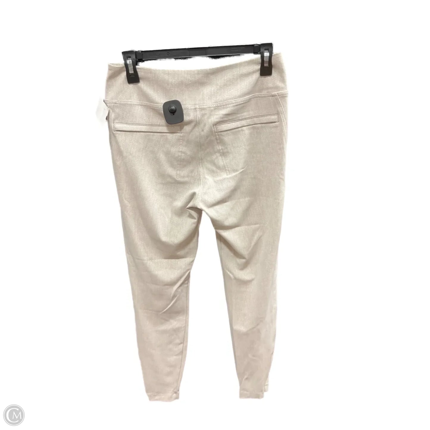Athletic Pants By Athleta In Cream & Tan, Size: M