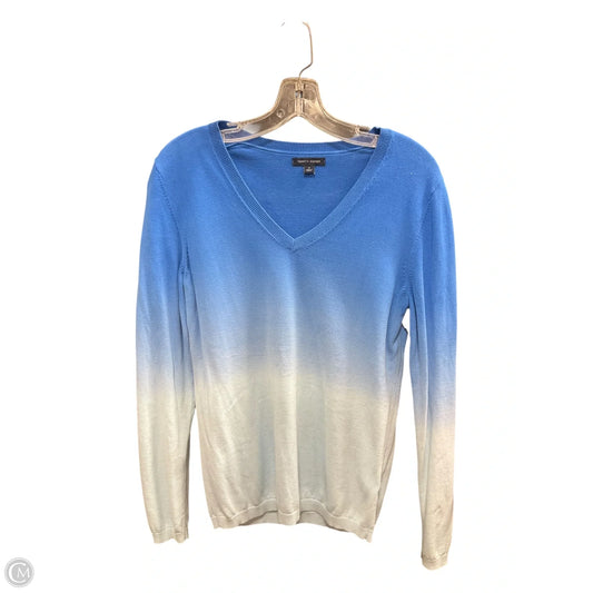 Top Long Sleeve By Tommy Hilfiger In Blue, Size: M