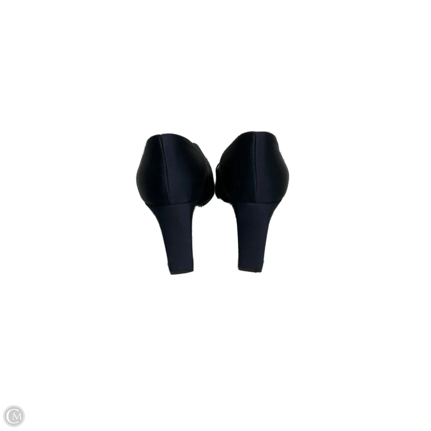 Shoes Heels Block By Ellen Tracy In Navy, Size: 7