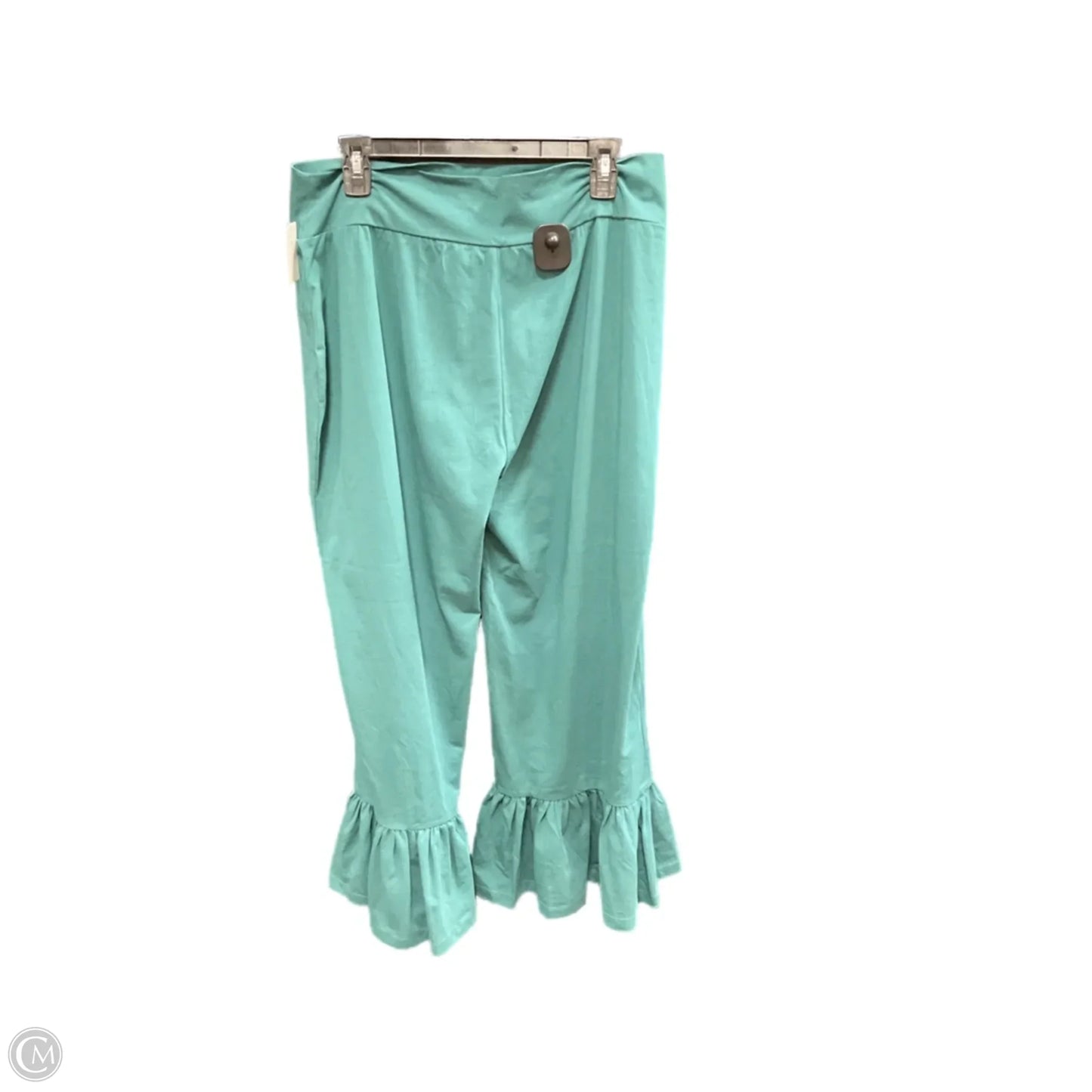 Pants Wide Leg By Matilda Jane In Green, Size: Xl