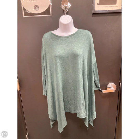 Top 3/4 Sleeve By Matilda Jane In Green, Size: L