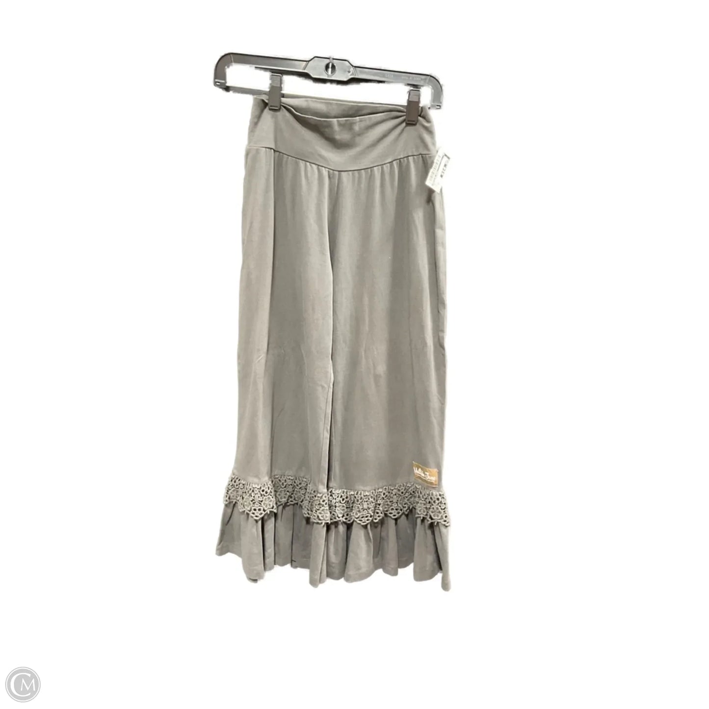 Pants Cropped By Matilda Jane In Grey, Size: Xs