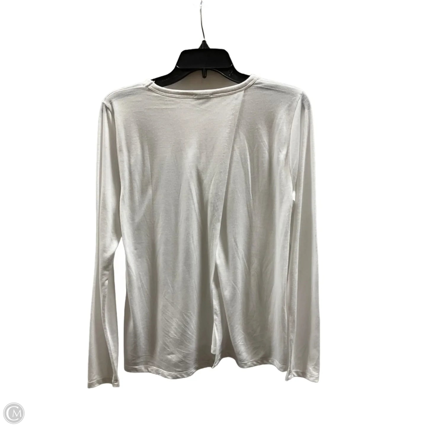 Athletic Top Long Sleeve Crewneck By J. Crew In White, Size: M
