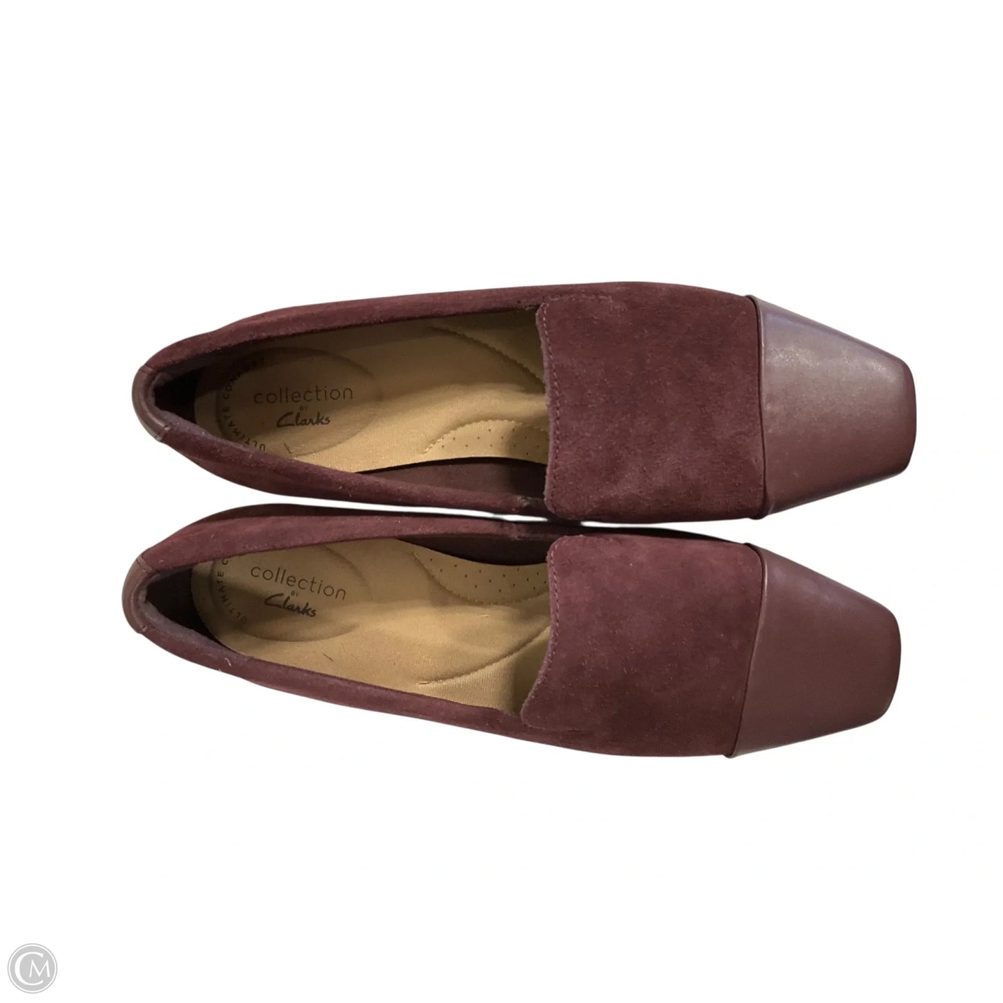 Shoes Heels Block By Clarks In Red, Size: 8