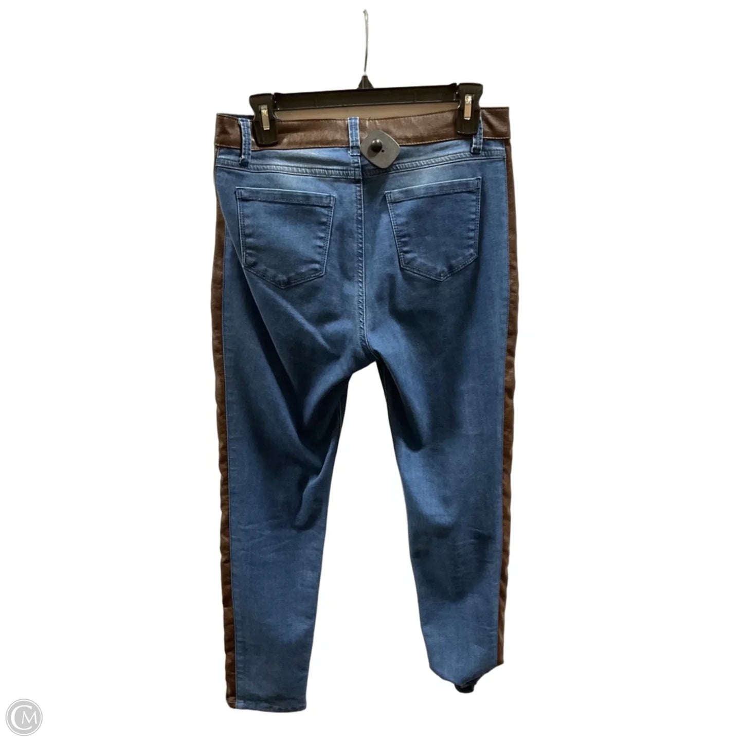 Jeans Straight By Ecru In Blue & Brown, Size: 6