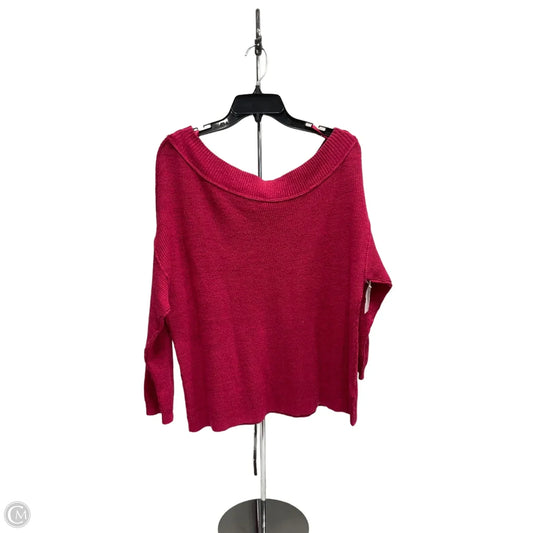 Top 3/4 Sleeve Basic By Torrid In Pink, Size: 1x