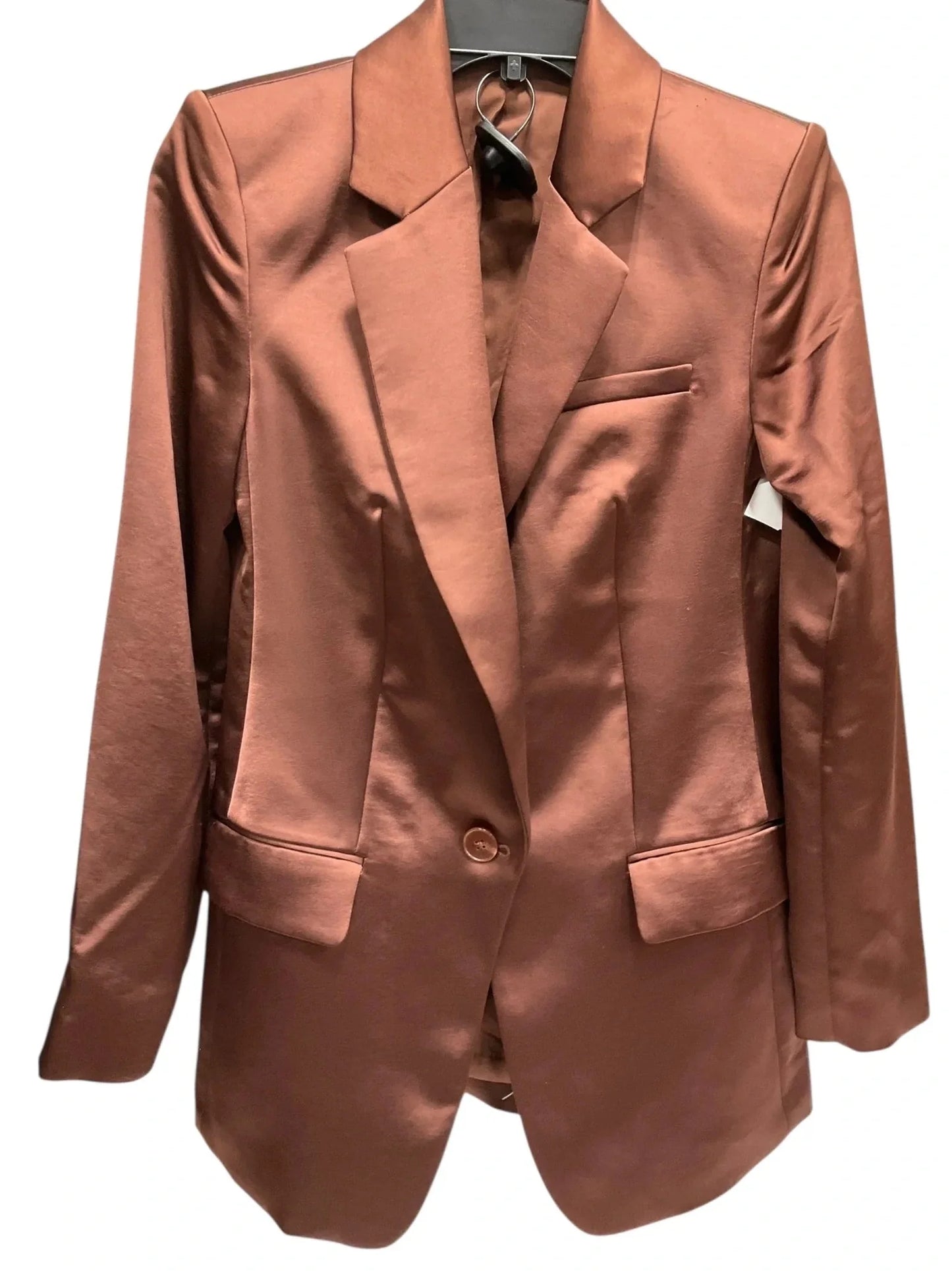 Blazer By Express In Brown, Size: Xs