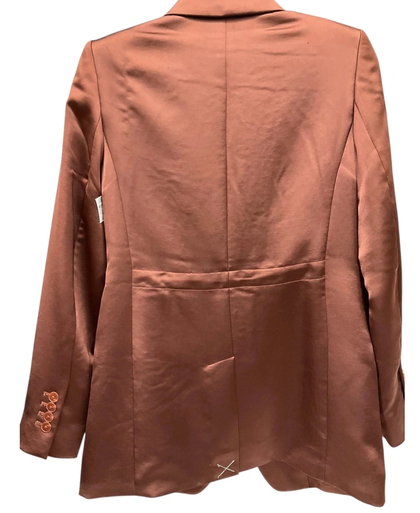 Blazer By Express In Brown, Size: Xs