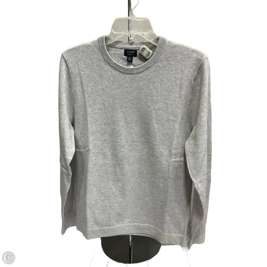 Top Long Sleeve By J. Crew In Grey, Size: S