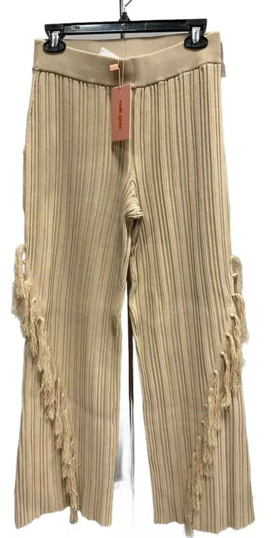 Pants Wide Leg By Cma In Tan, Size: M