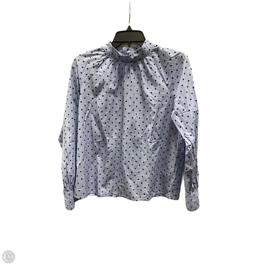 Top Long Sleeve By Gap In Polkadot Pattern, Size: Xs