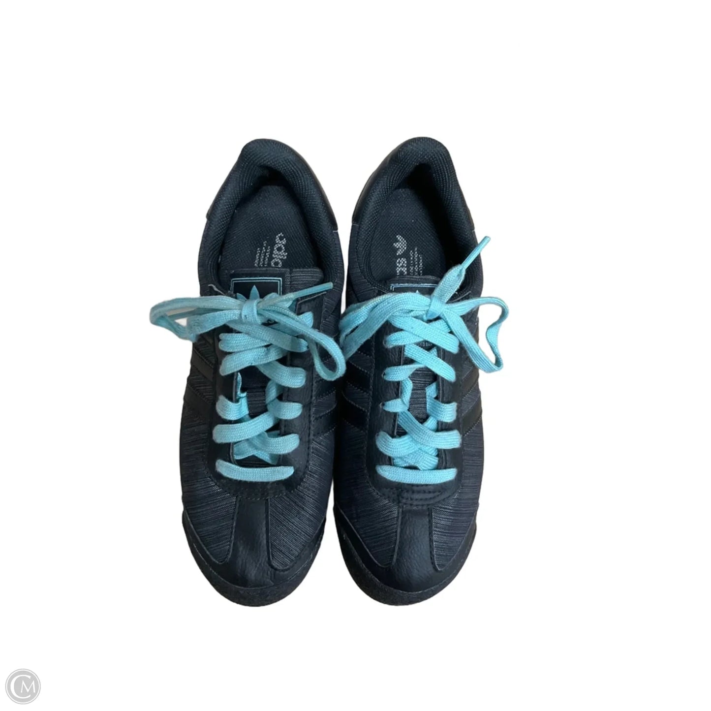 Shoes Athletic By Adidas In Black & Green, Size: 7