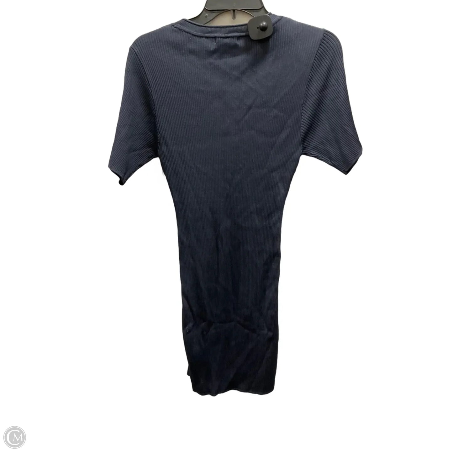Dress Casual Midi By Good American In Blue, Size: M