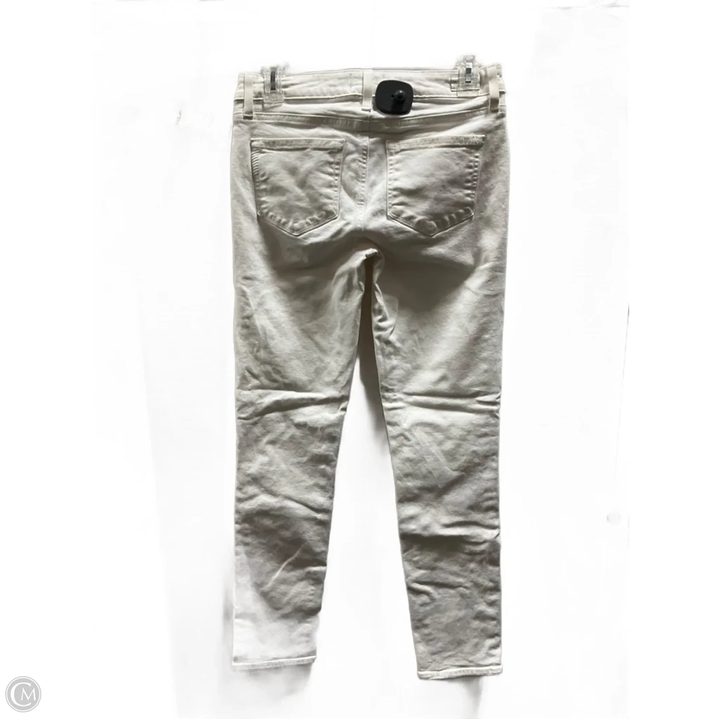 Jeans Skinny By Paige In White, Size: 4