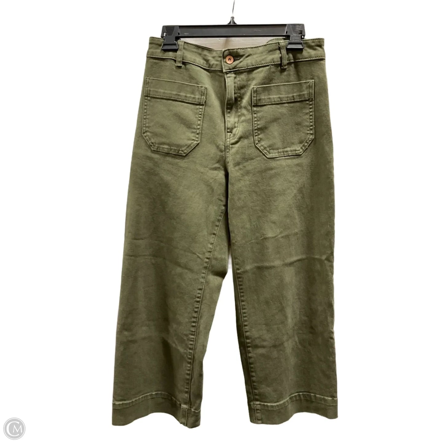 Jeans Wide Leg By Sanctuary In Green, Size: 10