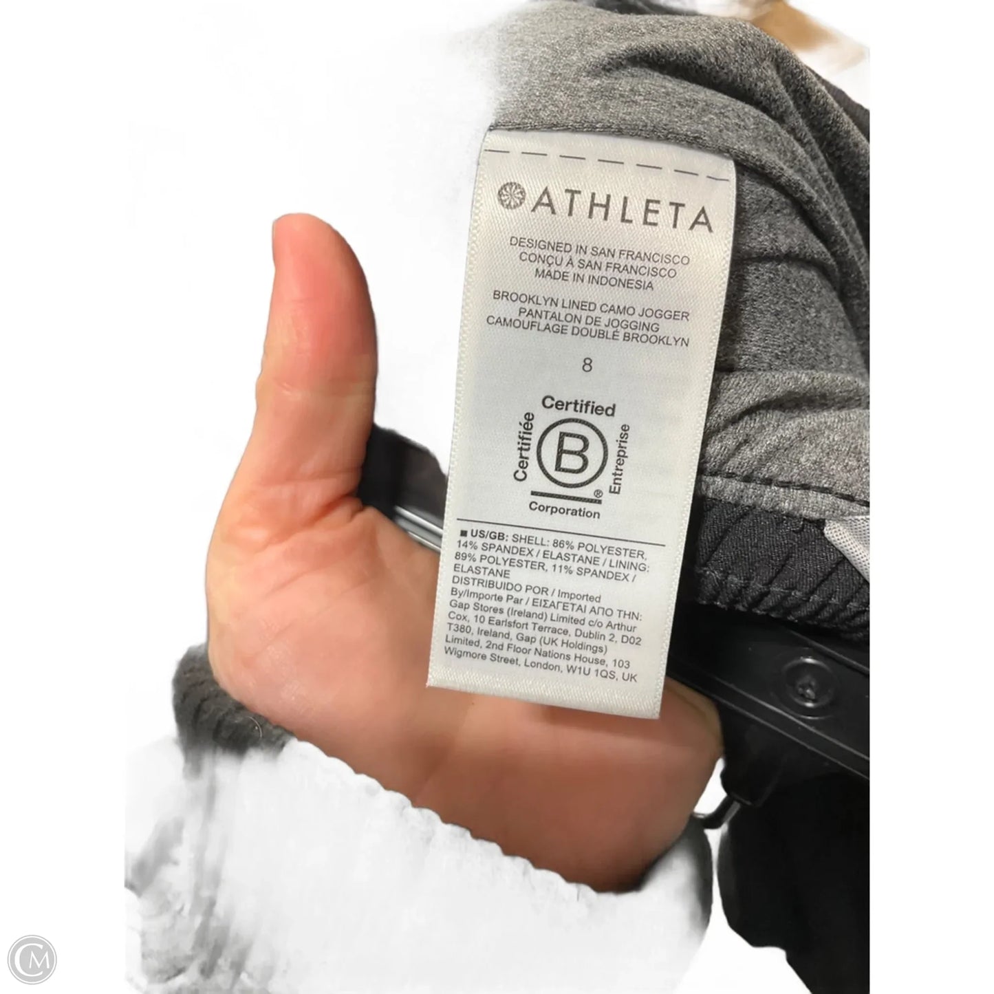 Athletic Pants By Athleta In Black, Size: 8