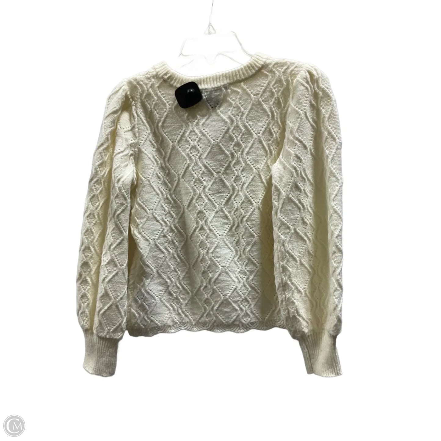 Sweater By Tahari In Cream, Size: S