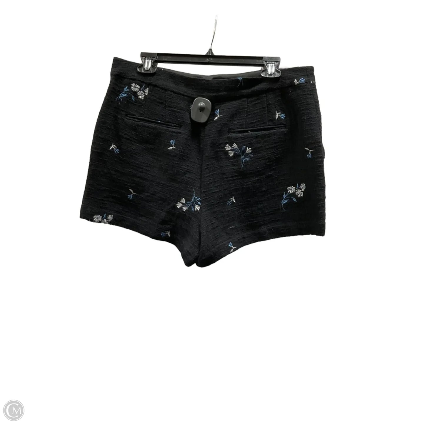 Shorts By Ann Taylor In Black & Blue, Size: 12