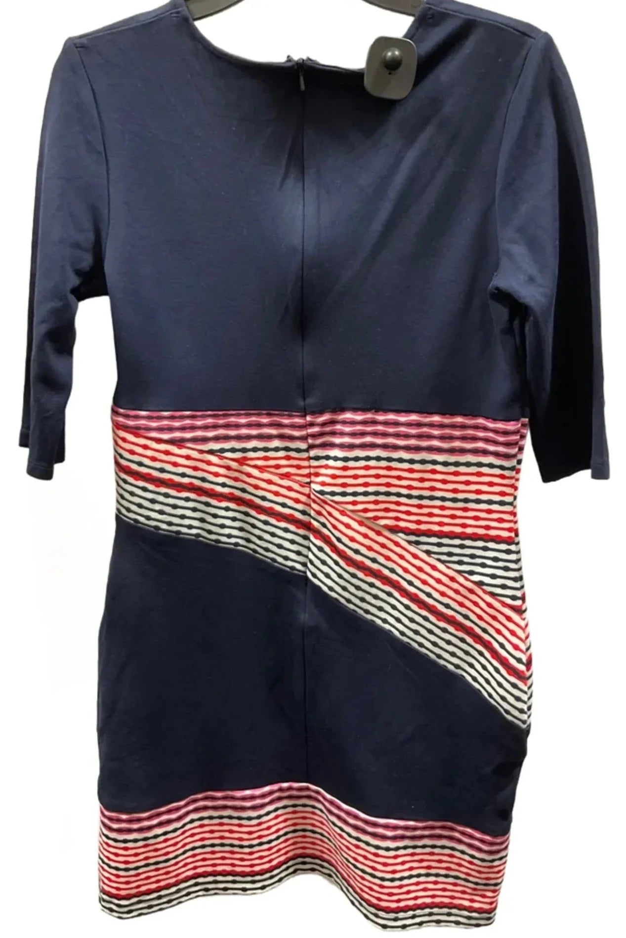 Dress Casual Midi By Hutch In Blue & Red, Size: M