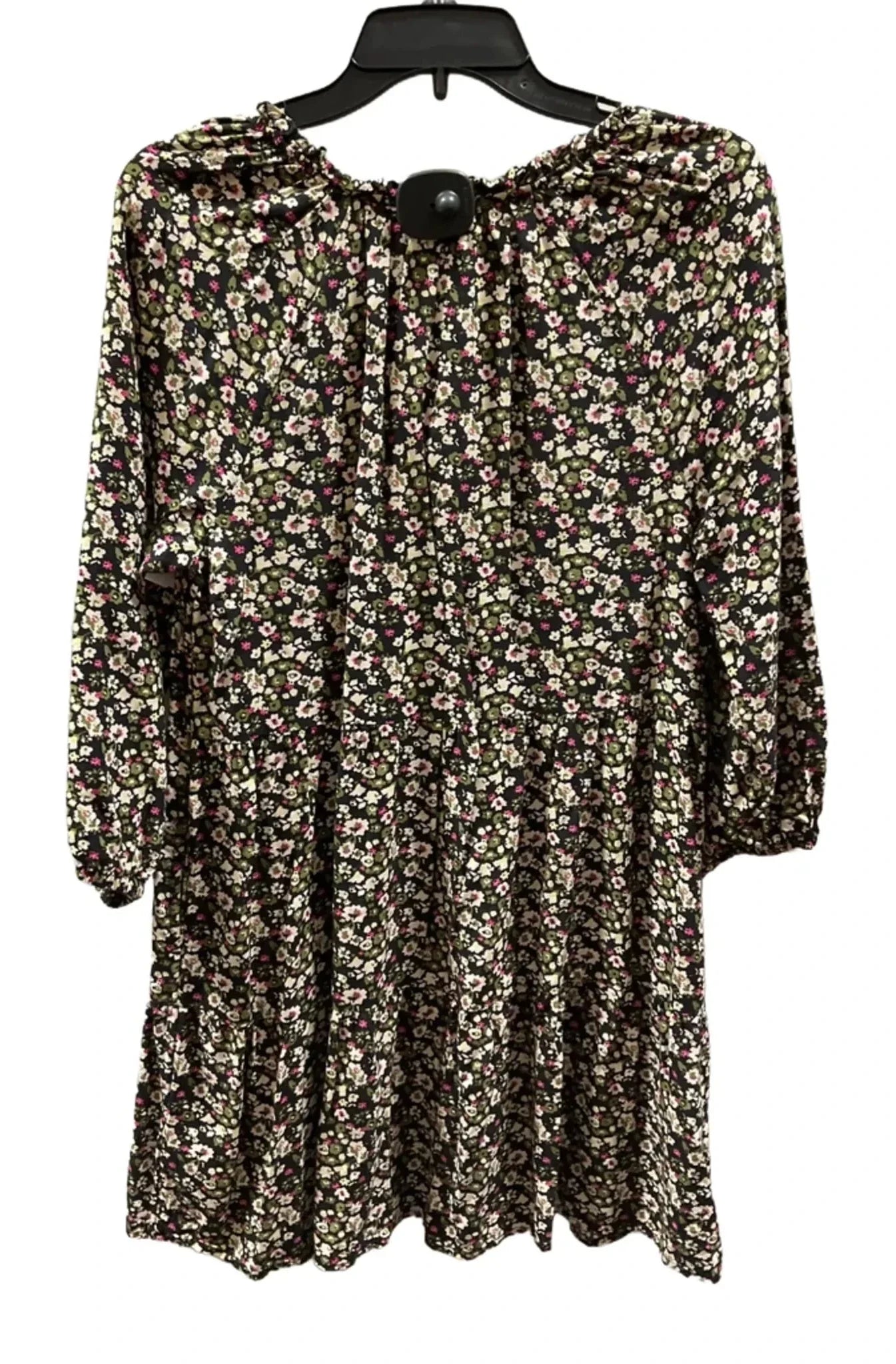Dress Casual Midi By Cmf In Floral Print, Size: S