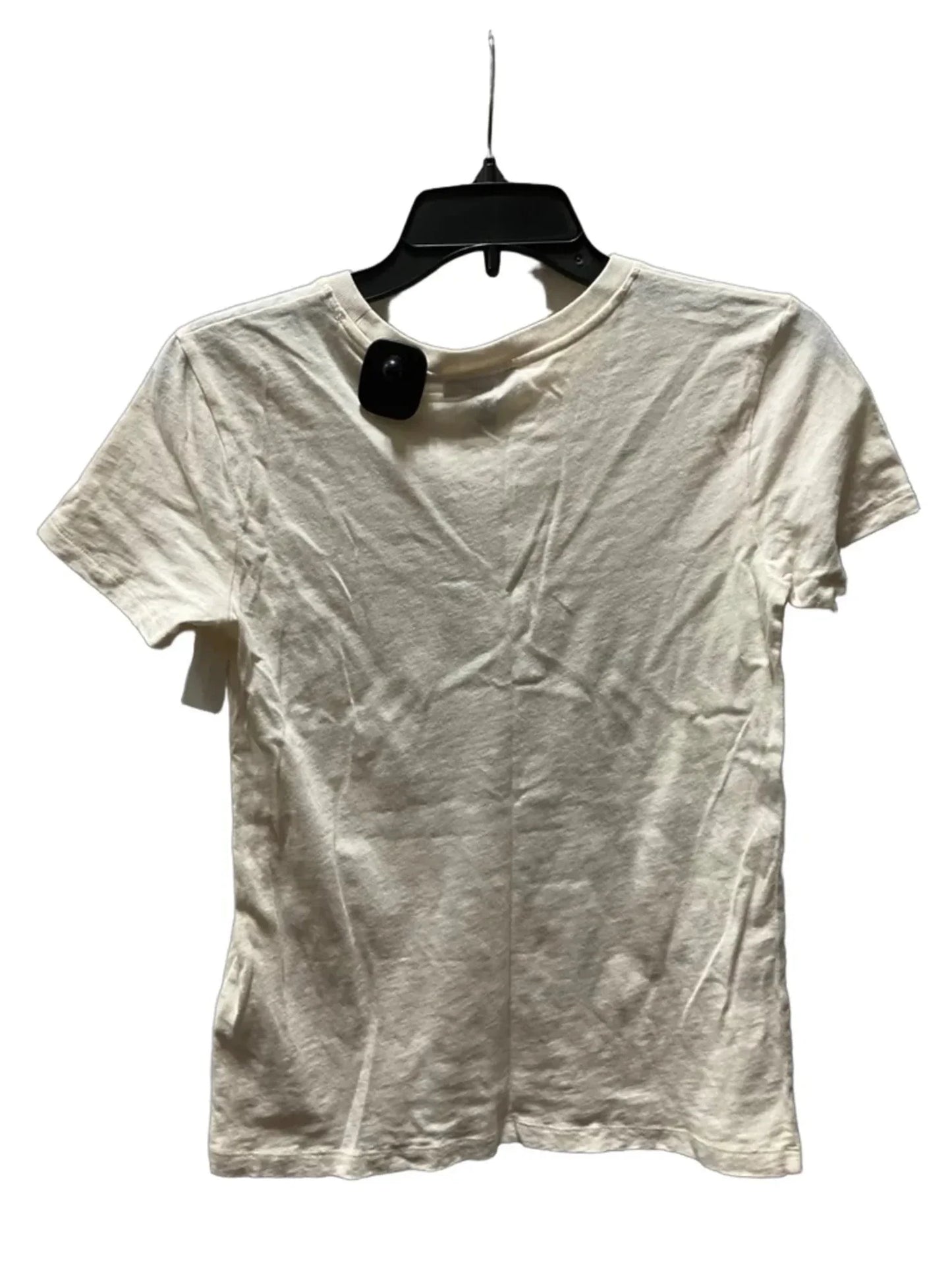 Top Short Sleeve By J. Crew In Beige, Size: S