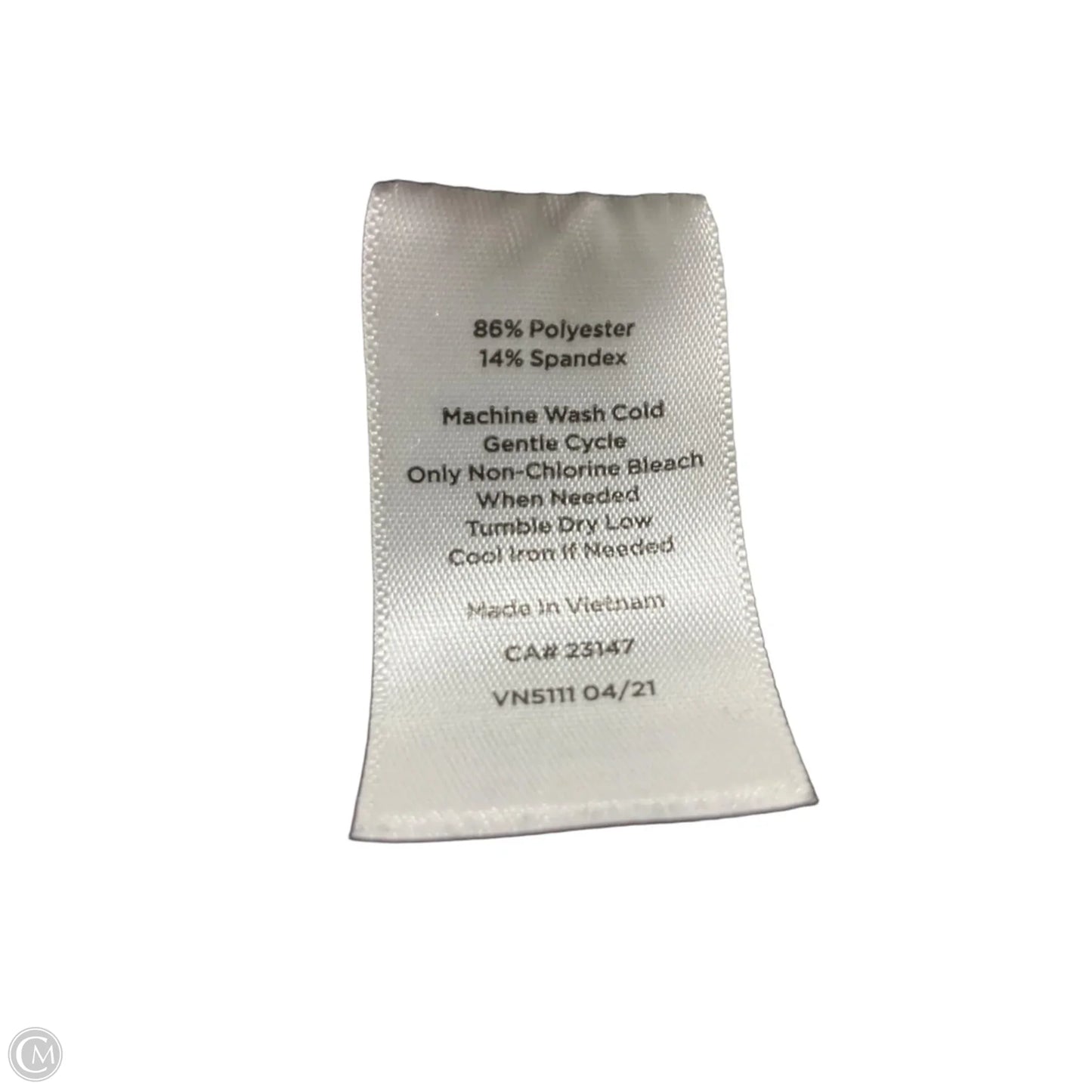 Athletic Jacket By Talbots In Black & Grey, Size: 1x