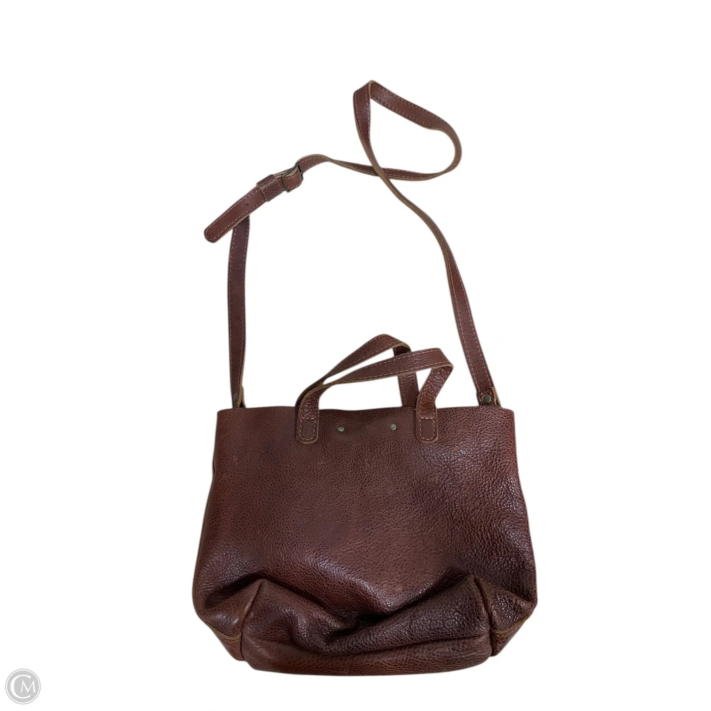 Crossbody Leather By Portland Leather, Size: Medium