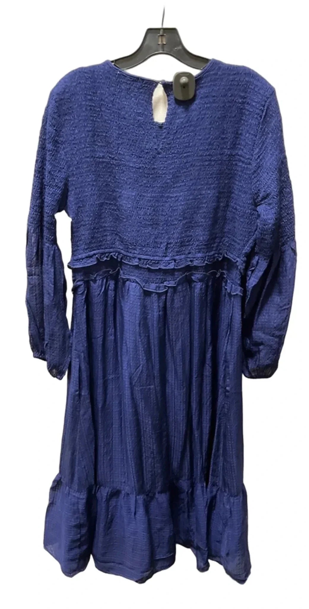 Dress Casual Midi By Vineyard Vines In Blue, Size: Xl