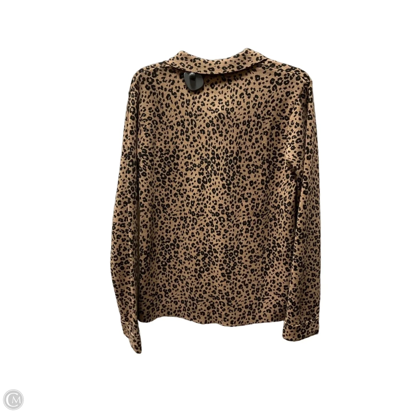 Cardigan By J. Jill In Leopard Print, Size: M