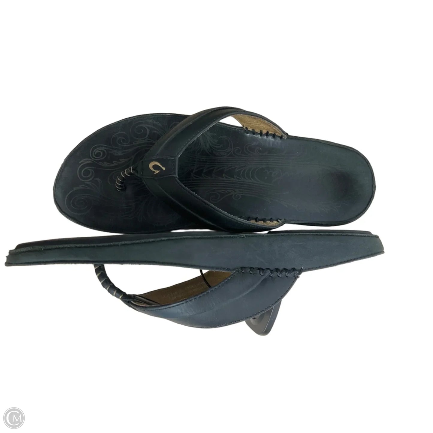 Sandals Flats By Olukai In Black, Size: 8