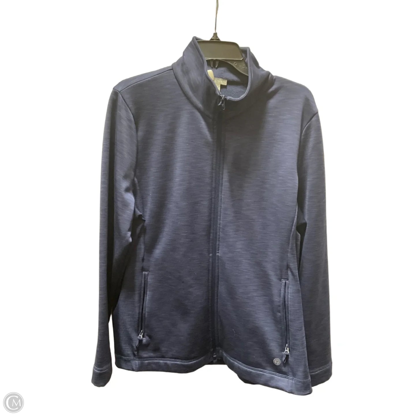 Athletic Jacket By Talbots In Blue, Size: Xl