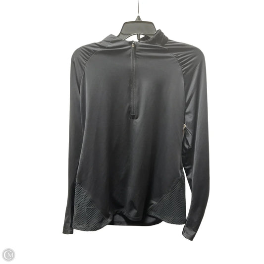 Athletic Jacket By Fila In Black, Size: L