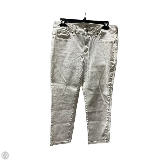 Jeans Designer By Michael Kors In Cream, Size: 6
