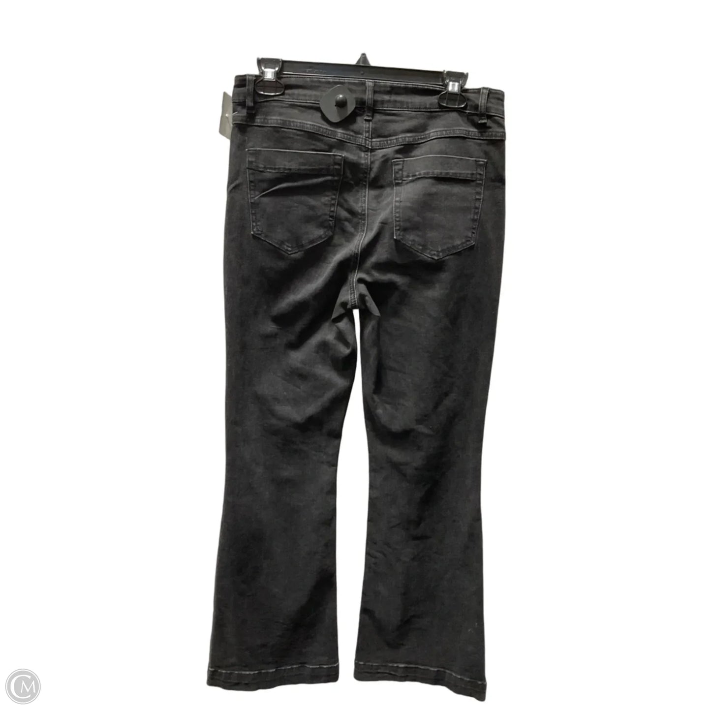 Jeans Flared By Tribal In Black, Size: 6