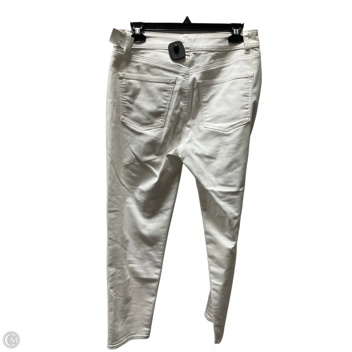Jeans Straight By Talbots In White, Size: 4