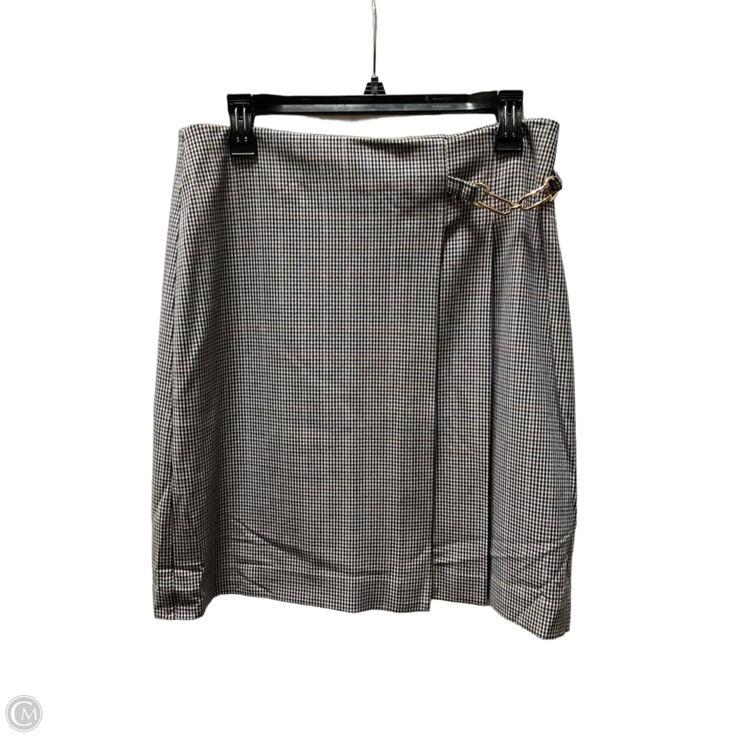 Skort By Ann Taylor In Blue & Brown, Size: 4